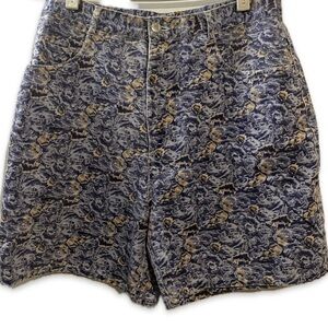 Vintage Floral Bermuda Shorts Size 11